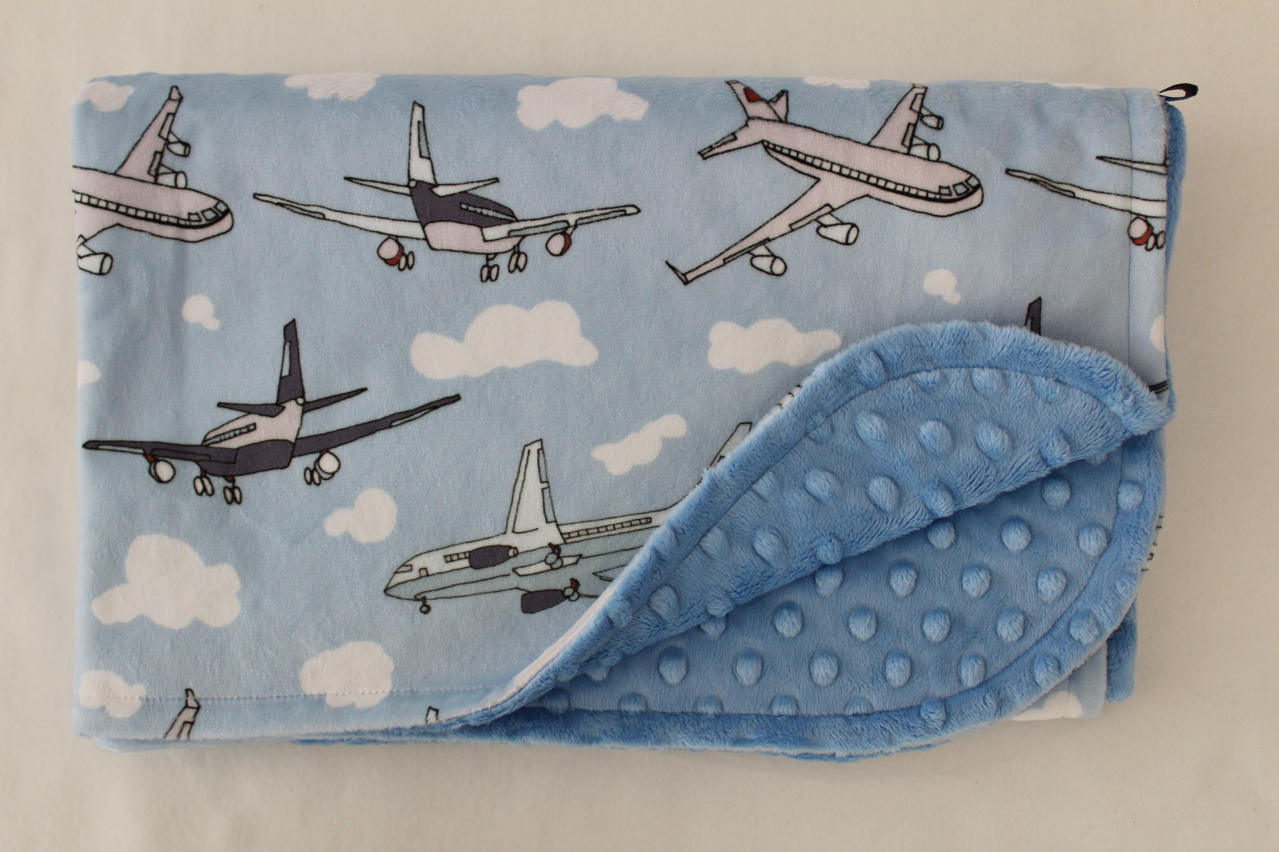 Kuscheldecke Flugzeuge