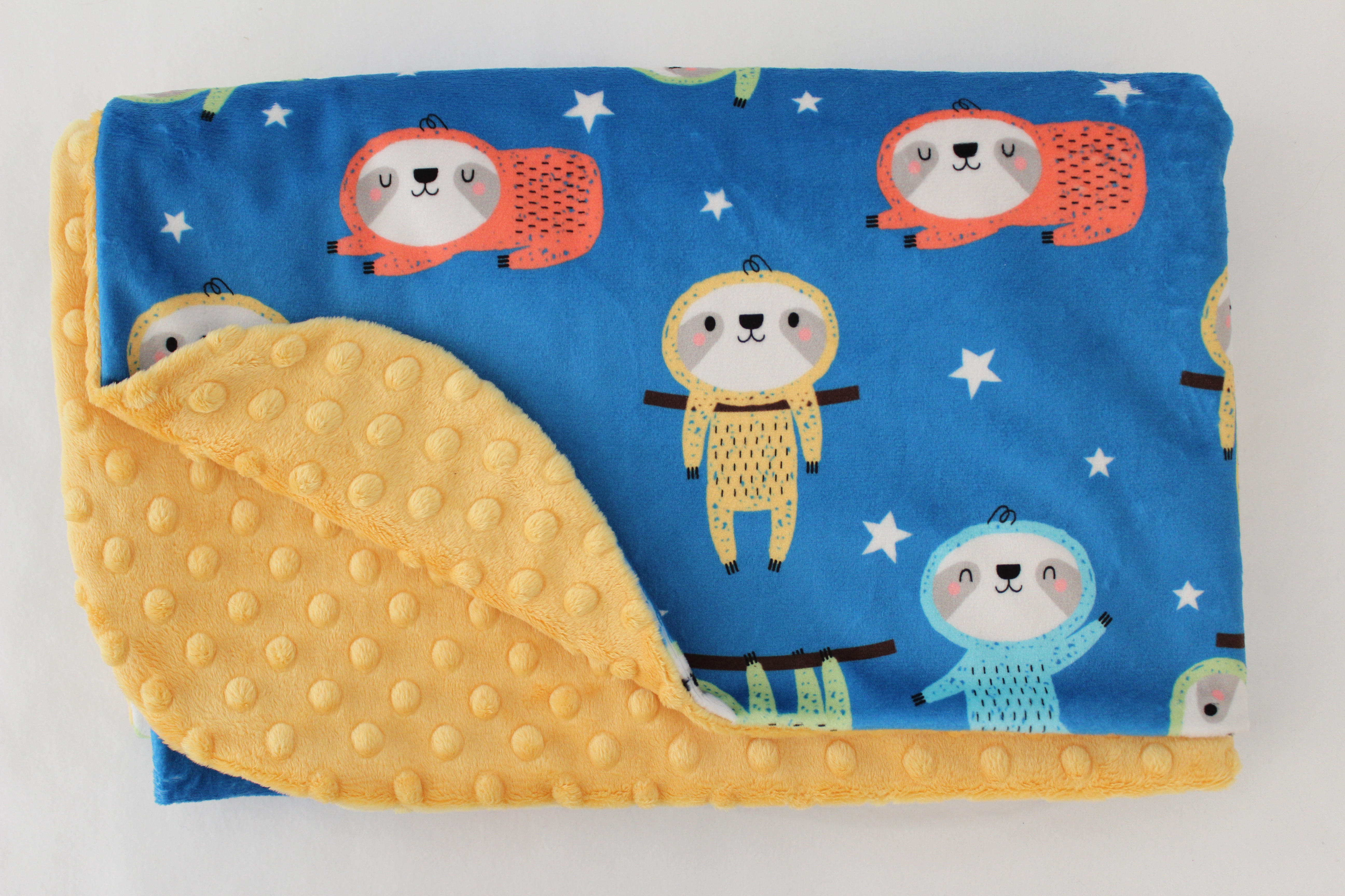Kuscheldecke Faultiere